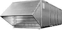 Industrial gas fired air handling unit Canadian Blower airhandler