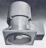 Roof exhaust tubeaxial fan ventilator exhauster