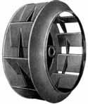 Replacement fan blower wheel blade